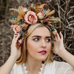 Floral crown lux